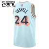 Dres San Antonio Spurs Devin Vassell Nike 2024-25 City Edition Plava Swingman - Dječji